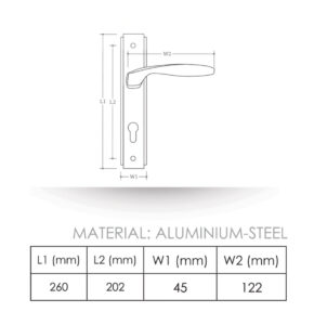 door handles N603 material